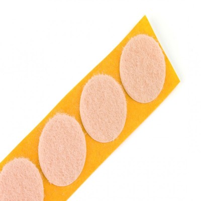 Kletto schijven - Velcro dots zelfklevend op draagband